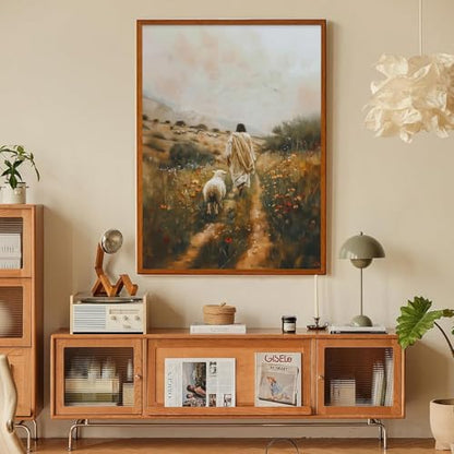 Jesus Paint by Numbers Kit for Adults Framed Canvas 12X16 in, Frameworkless - color: YH02806