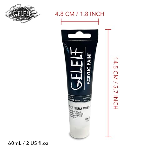 Acrylic Paint Gel Plates Printing Paint Perfect Transfer Special Acrylic Paint Sets for Gel Plate Printmaking Supplies 9-Colors,Total 540ml,18-oz (White Color Set) - color: Color Set 1