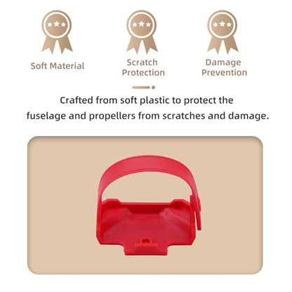 Propeller Holder Guard for DJI Mini 4K/Mini 2 SE/Mini 2/Mavic Mini - color: Red
