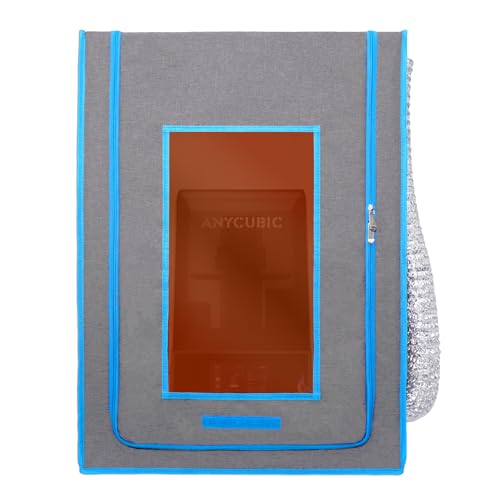 Multifunctional Resin 3D Printer Enclosure with Smart Ventilation kit - color: Blue Edges