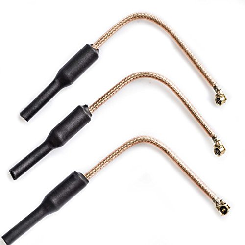 AKK 3pcs 5.8GHz 2.15dBI IPEX FPV Brass Dipole Antenna