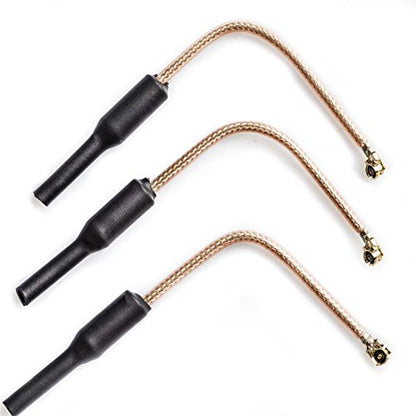 AKK 3pcs 5.8GHz 2.15dBI IPEX FPV Brass Dipole Antenna