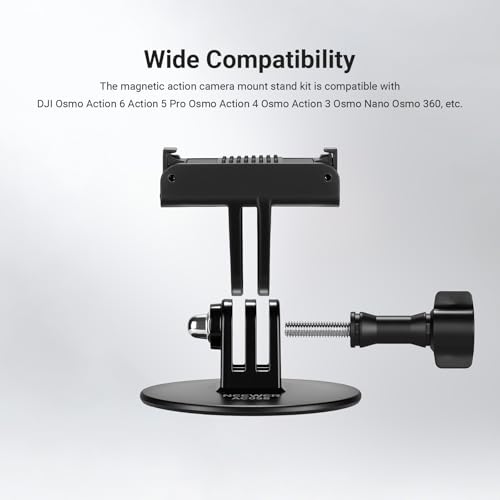 NEEWER AC058 Adhesive Base Mount Kit Compatible with DJI GoPro Cameras - style: AC058