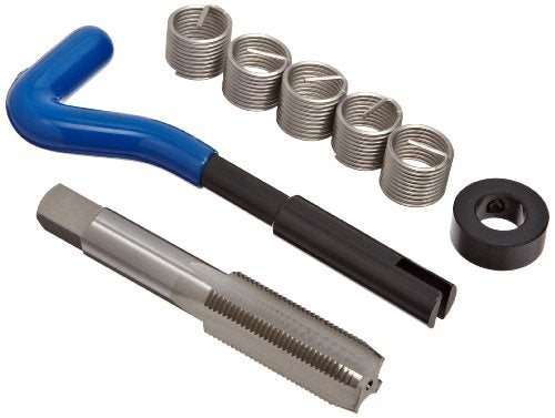 E-Z Lok EK31410 Helical Threaded Insert Kit, 304 Stainless Steel, 5/8"-18 Thread Size, 0.625" Installed Length (Pack of 5) - size: 5/8"-18 Thread Size, 0.625" Installed Length, style: Pack of 5