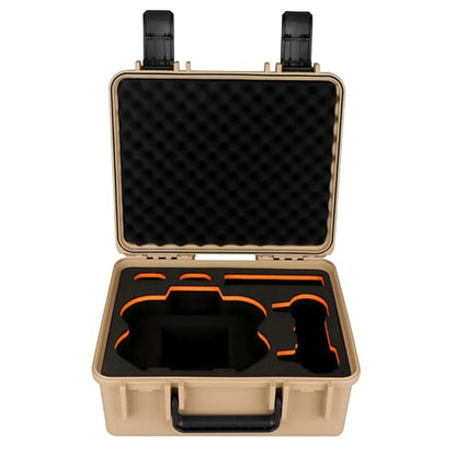 Waterproof Hard Case for DJI Drones Neo 2 | Custom Foam Insert | Impact Proof, Dustproof (Khaki Sand) - color: Khaki Sand