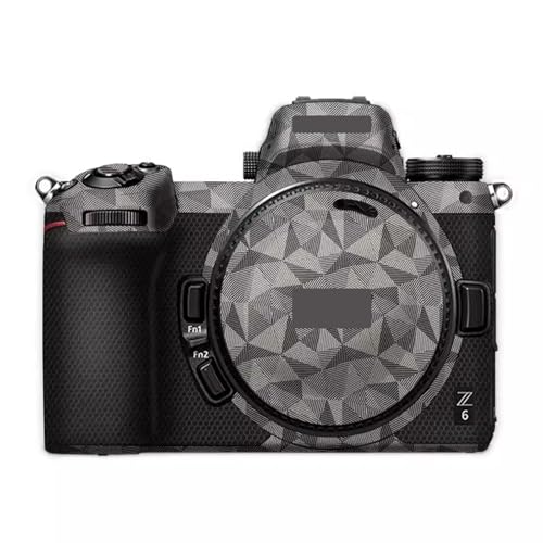 Anti-Scratch Camera Sticker Coat Wrap Protective Film Body Protector Skin Cover for Nikon Z6 Z7(Triangle Titanium) - color: Triangle Titanium