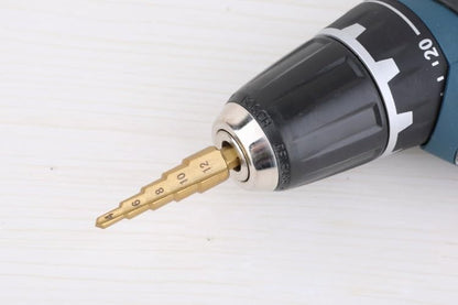 Compatible with Great Planes 4-Step Propeller Shaft Reamer Standard 4 6 8 10 12MM Opener Drill RC Tools(Drill) - size: Drill