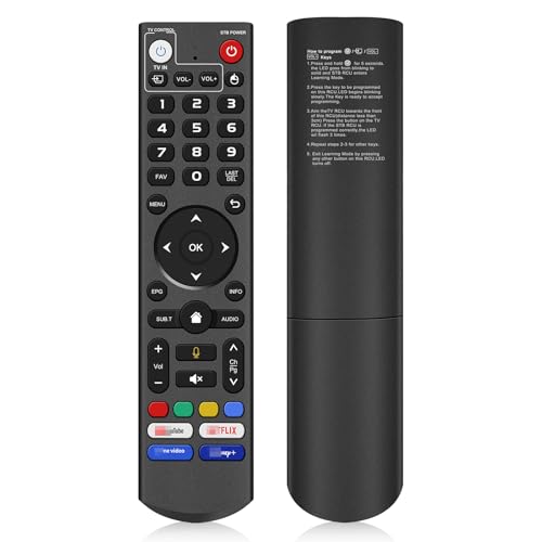 V3 Pro Voice Remote Control Replacement Compatible for vSeeBox V1/V2,V3/V2/V1/V5 Pro,V6/V3 Plus,Max/Elite/Max Intelligent Bluetooth Voice Remote Control