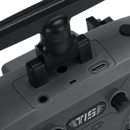 Jumper T15 2.4GHz VS-M Hall Sensor Gimbals 3.5" HD Touch Color Screen ELRS EdgeTX ExpressLRS Radio Controller - color: Gray