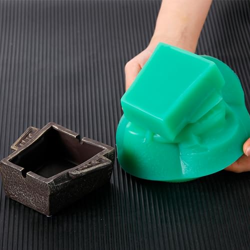 BBDINO Super Elastic Silicone Mold Making Kit 8A Jade Green Trial 600g - color: 21.2 Oz Jade Green