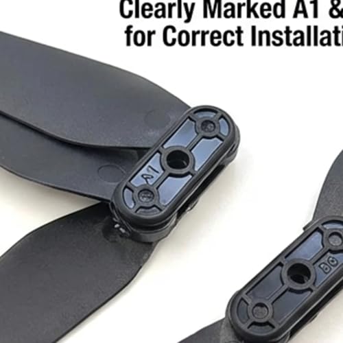 Drone Propellers Set, 58-121mm Mini Brushless Blades, Suitable for Assembling Various Drone Accessories (Small Folding Fan Blade) - style: Small folding fan blade