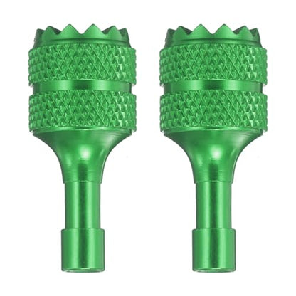 MECCANIXITY 2 Set Aluminum Controller Stick, Replacement Joystick Remote Controller Joystick Stick for Mini4 Pro Air3S Drone Remote Accessories, Green - color: Green