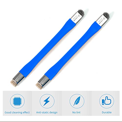 -022B Safe Brush Anti-Static Motherboard PCB Cleaning Brush for Mobile Phone Repair Tools Kit Double Head Convenience