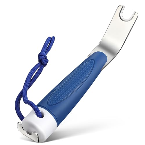 Enhon Boat Canvas Snap Tool, Dual-Ended Stainless Steel Remover Blue - color: Blue