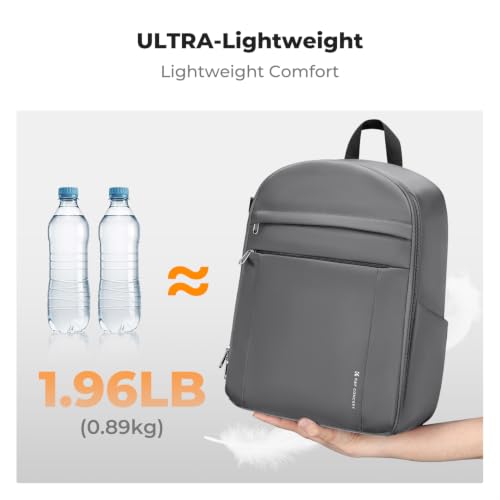 K&F CONCEPT Camera Backpack, DSLR/SLR/Mirrorless Photography Camera Bag - color: 06-gray