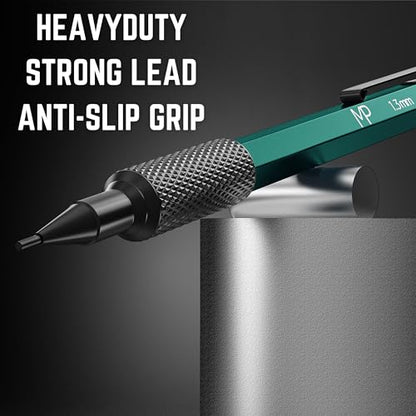 Mr. Pen- Metal Mechanical Pencil Set with Lead Refills & Erasers, 3 Pack
