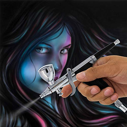 Master Airbrush G79 Precision Fixed Dual-Action Trigger Style Airbrush