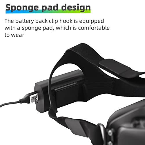 Battery Holder Clip for DJI FPV Goggles v2 / Avata Goggles 2 Battery Bracket Clip Fixing Case for DJI FPV Avata Accessories