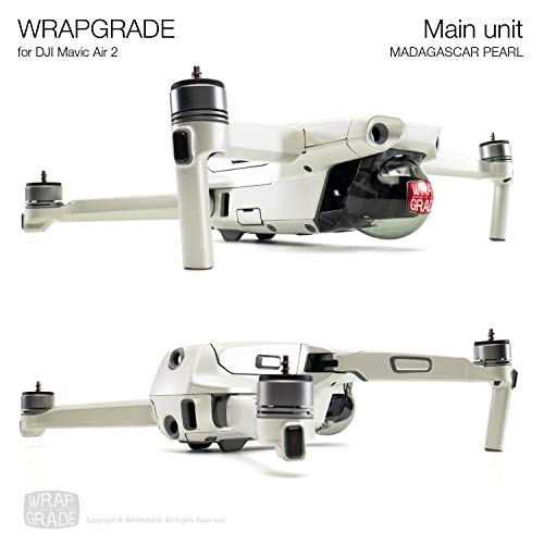 Wrapgrade Main Unit Skin Compatible with DJI Mavic Air 2 (Madagascar Pearl) - color: MADAGASCAR PEARL