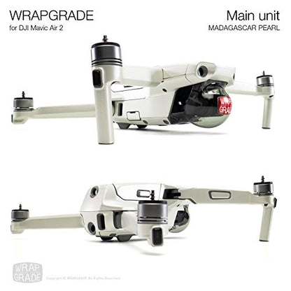 Wrapgrade Main Unit Skin Compatible with DJI Mavic Air 2 (Madagascar Pearl) - color: MADAGASCAR PEARL