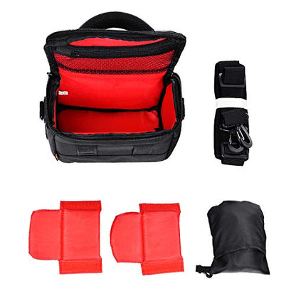 Waterproof Crossbody Camera Bag for Canon Nikon Sony DSLR Mirrorless Camera