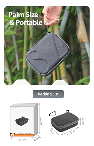Portable Carrying Case for DJI FPV Remote Controller 3, Hard Shell Storage Bag Travel Case for DJI FPV Remote Controller 3/2, Avata 2 Drone Accessories