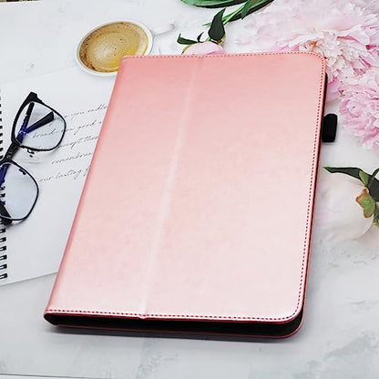 Universal 7 8 Inch Android Tablet Case Cover for All 7.0-8.5 Inch Tablet - color: Rosegold