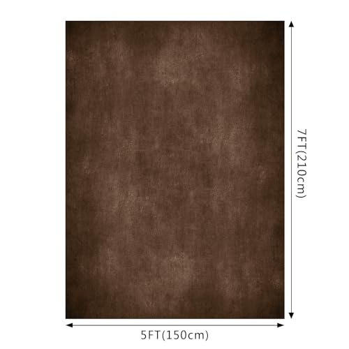 Brown Photo Backdrop Studio Abstract Texture Photography Background 5x7ft ﻿ - color: Brown, size: 5x7ft