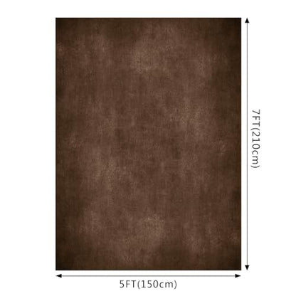 Brown Photo Backdrop Studio Abstract Texture Photography Background 5x7ft ﻿ - color: Brown, size: 5x7ft