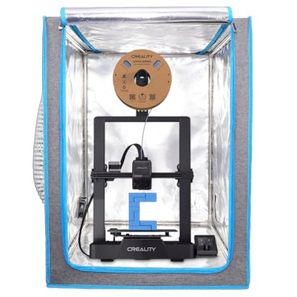 Multifunctional Resin 3D Printer Enclosure with Smart Ventilation kit - color: Blue Edges