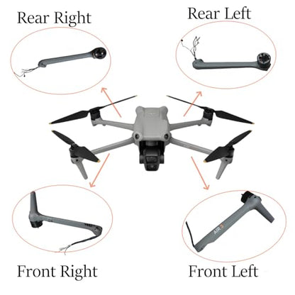 Drone Motor Arm Assembly Repair Parts compatible with Air 3S (Back Left) - color: Back Left