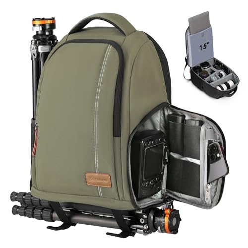 TARION Camera Backpack for Photographers Compact 15L, TB04 Green - color: Green
