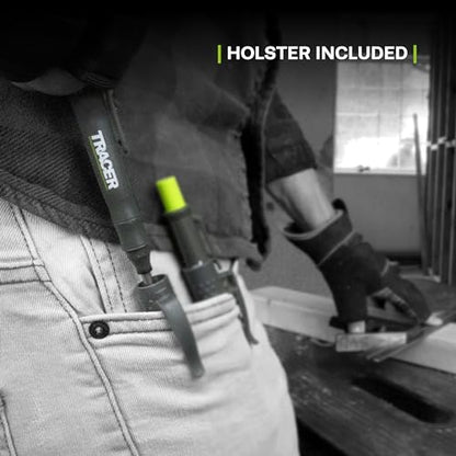 Tracer 2.8mm Carpenters Pencil - Deep Hole Construction Pencil with Holster - style: Pencil