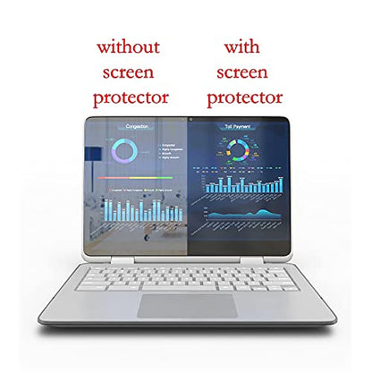 Anti-Glare and Anti Finger Print Screen Protector (3 Pack) for 14 Inches Laptop - color: 14" Screen Protector