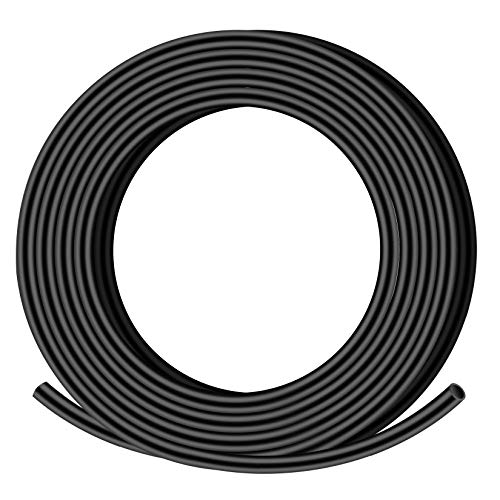 XHF UL Listed 1/8 in 20Ft 3:1 Waterproof Heat Shrink Tubing Marine Grade Wire Cable Adhesive Lined Tube Insulation Seal Against Moisture Corrosion and Air Leakage, 4 Ft Black - color: Black, size: (3.2mm(1/8"))-20ft