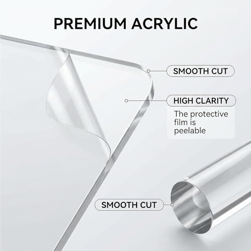 Basic Polymer Clay Tools, Acrylic Clay Roller Pin, Protect Fingers Polymer Clay Cutting Tools, Clear Rectangle Sheet Press Board Wire Texture Set Needle Detail Modelling Supplies -Starter Kit - size: 11