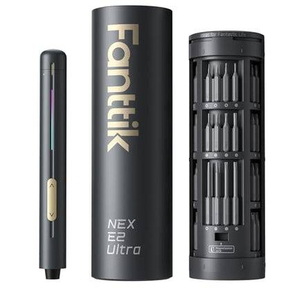 Fanttik E2 Ultra Electric Screwdriver, Screwdriver for Electronics (Grey) - color: Space Grey