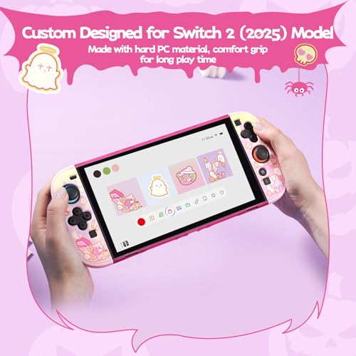 GeekShare Protective Shell Compatible with Switch 2 - color: Patch Moe Doll