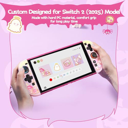 GeekShare Protective Shell Compatible with Switch 2 - color: Patch Moe Doll