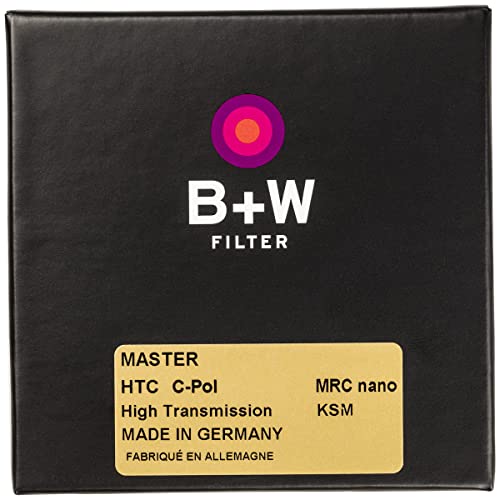 B+W 72mm Master High Transmission Kaesemann Circular Polarizer MRC Nano Glass Filter