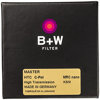 B+W 52mm Master High Transmission Kaesemann Circular Polarizer MRC Nano Glass Filter