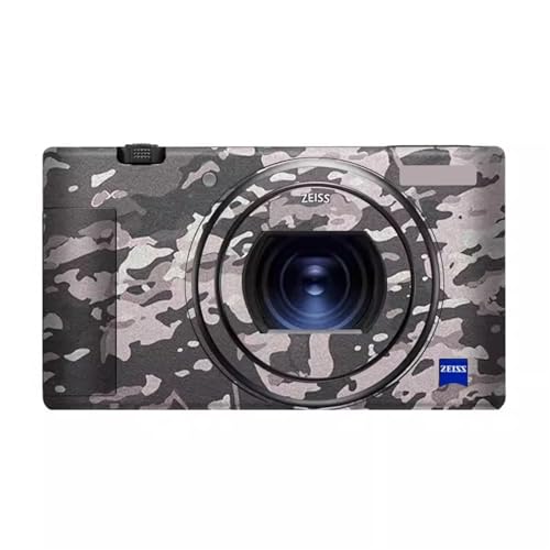Decal Skin for Sony ZV-1 Vinyl Wrap Anti-Scratch Film Mirrorless Camera Body Protective Sticker Protector Coat ZV1(Field Camouflage) - color: Field Camouflage