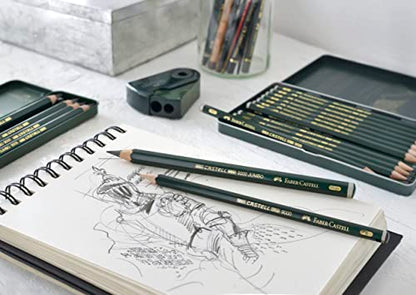 Faber-Castell, Castell 9000 Jumbo 6B, Top-Quality Graphite Pencil for Writing, Drawing and Sketching - style: Classic