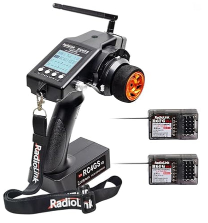 Radiolink RC4GS V3 5 Channel RC Radio Transmitter with 2Pcs R6FG Receiver