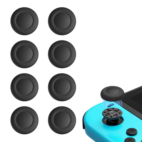 NEWDERY Joystick Replacement Caps Thumb Grips for Nintendo Switch/OLED/Lite