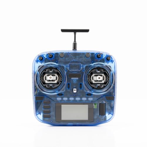 RadioMaster Boxer Crush EdgeTX 2.4G 16CH Remote Controller ELRS with AG01 Hall Gimbals (Glacier Blue) - color: Glacier Blue
