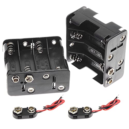 2Set 8 x AA Thicken Battery Holder - size: 2Pcs, style: 4*2×AA
