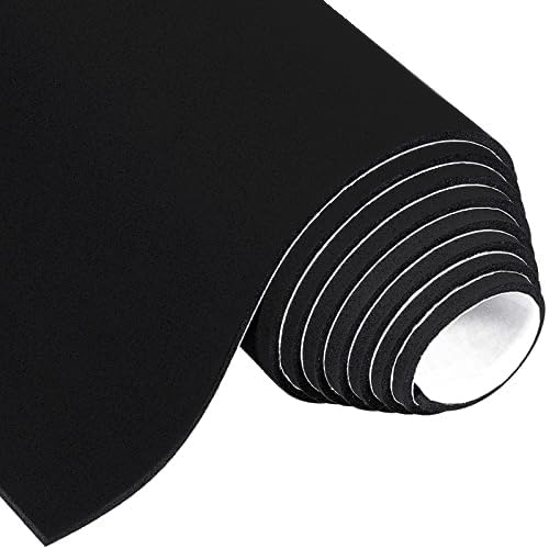 MAGZO Adhesive Sponge Neoprene Foam Padding, 1/8" Thick x 12" x 59" - size: 59In*12In*1/8In