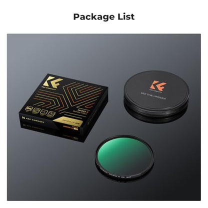 K&F CONCEPT 46mm Explosive-Proof UV Lens Protection Filter 28 Multi-Coated - size: 46mm