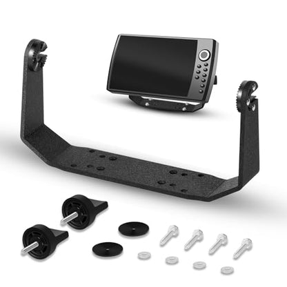 740149-1 Gimbal Bracket Mounting Bracket with Knobs Mounting Screws Fit for Helix 8 Helix 9 Helix 10 Fishfinders All Models - style: 740149-1